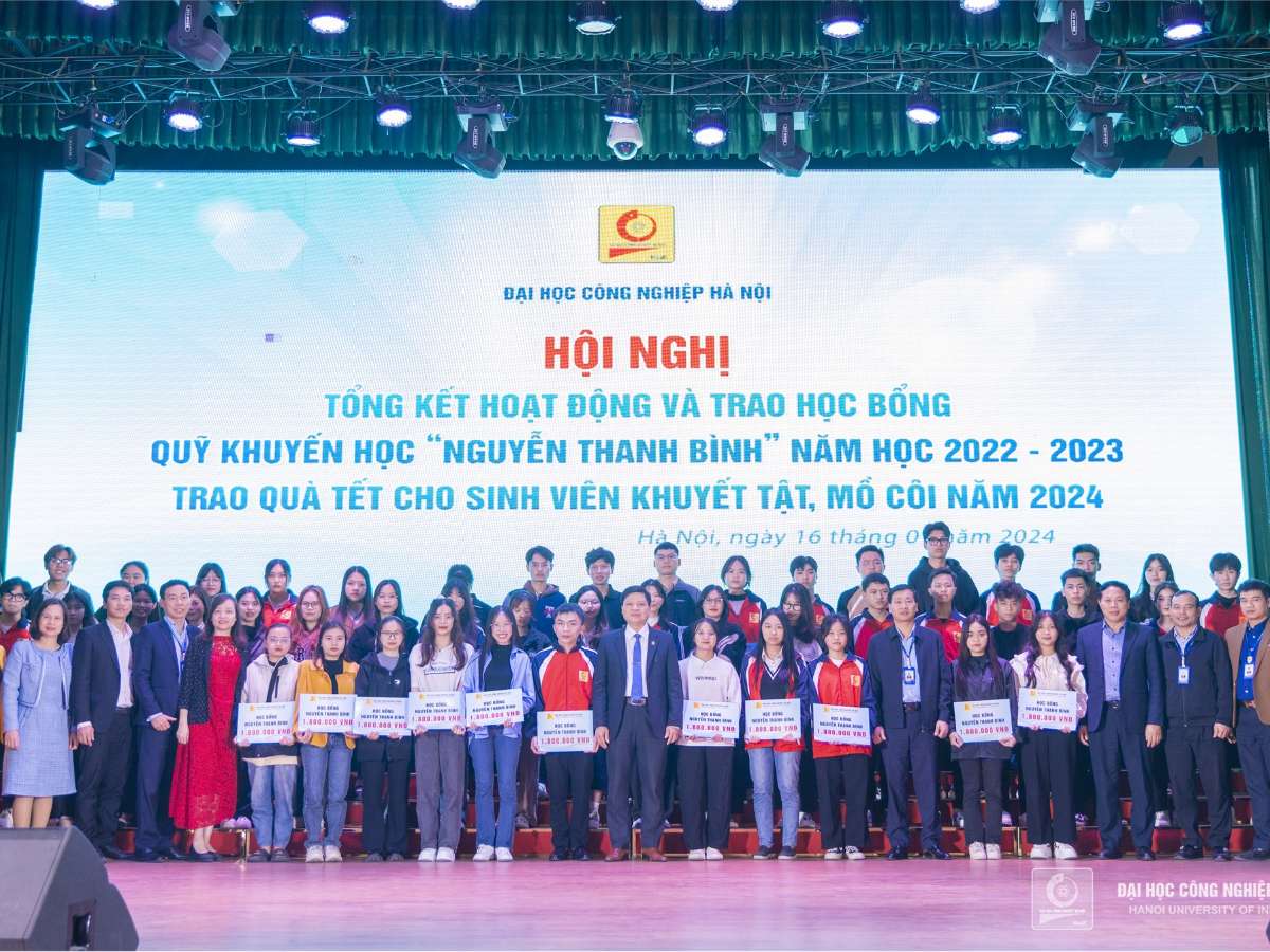 Nguyen Thanh Binh Scholarship: Illuminating Futures for HaUI students