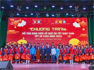 Spring Reunion - Tet Sharing: Igniting the Flame of Love at Hanoi University of Industry