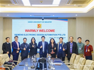 Hanoi University of Industry collaborates with Siemens Electronic Design Automation to train human resources in the semiconductor industry