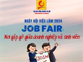Invitation to the Hanoi University of Industry Job Fair 2024