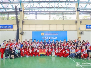 HaUI's Sports Festival for lecturers, officials and employees in 2024