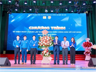 HaUI celebrates the 93rd anniversary of the establishment of the Ho Chi Minh Communist Youth Union