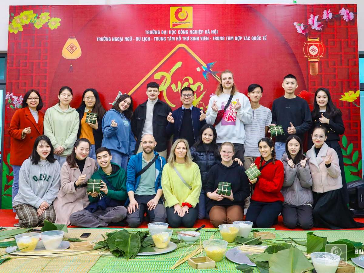 Spring Reunion 2024 at Hanoi University of Industry: A Tapestry of Cultural Exchange