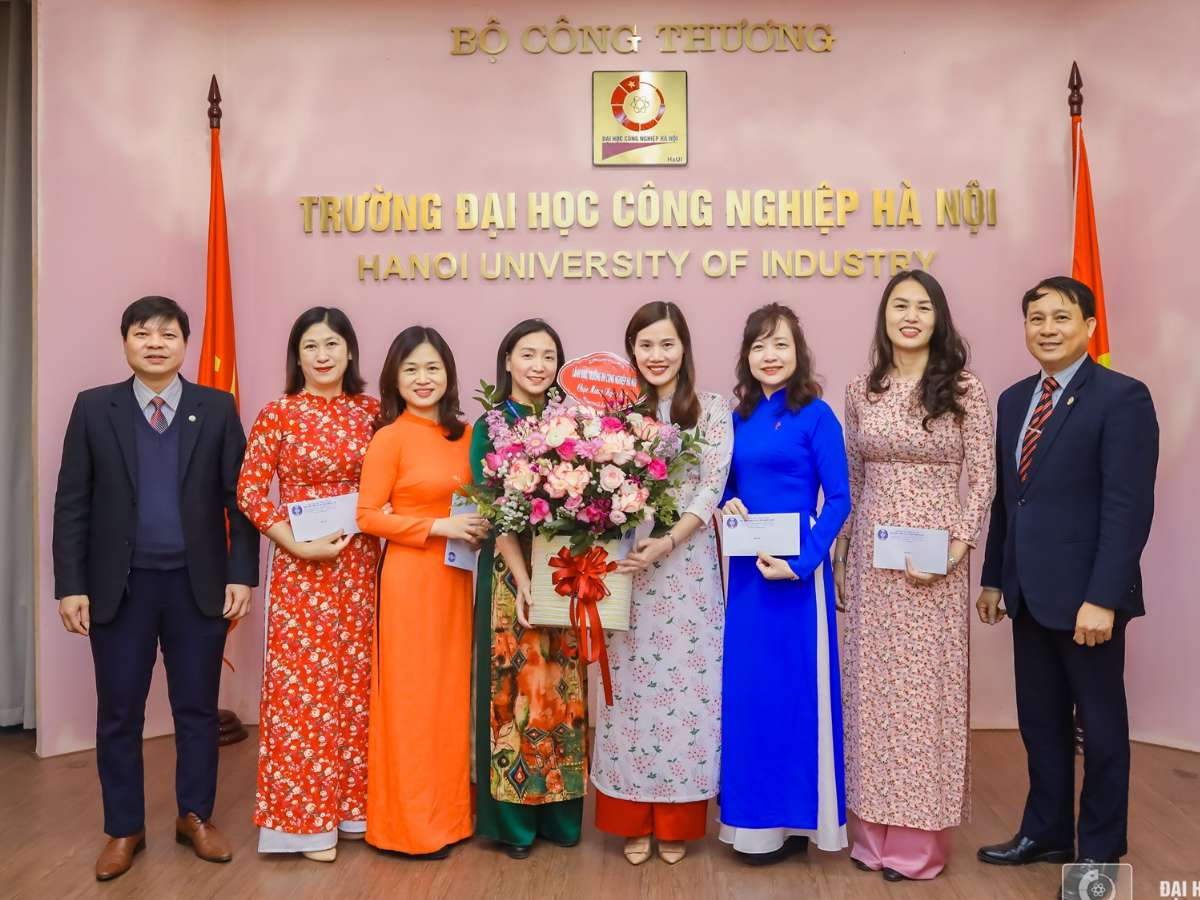 Celebrating International Women's Day at Hanoi University of Industry