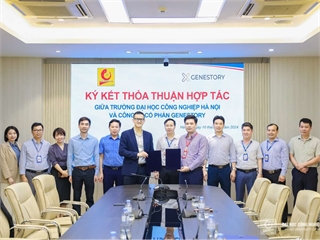 Hanoi University of Industry collaborates with GeneStory Joint Stock Company to develop a management and data processing system in biotechnology